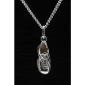 MOOYE ® - Collectie Zilveren Hardloopschoen ketting hanger