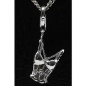 MOOYE ® - Collectie Zilveren Korset hanger n bedel