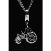 MOOYE ® - Collectie Zilveren Tractor Trekker hanger n bedel