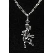 MOOYE ® - Collectie Zilveren Duiveltje ketting hanger