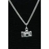MOOYE ® - Collectie Zilveren Fototoestel ketting hanger