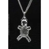 MOOYE ® - Collectie Zilveren Beer opengewerkt ketting hanger