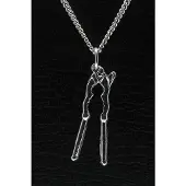 MOOYE ® - Collectie Zilveren Notenkraker ketting hanger