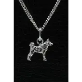 MOOYE ® - Collectie Zilveren Ainu ketting hanger - klein