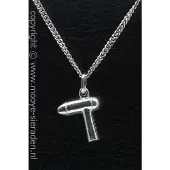 MOOYE ® - Collectie Zilveren F hn 3 ketting hanger