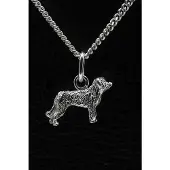 MOOYE ® - Collectie Zilveren Labrit ketting hanger - klein