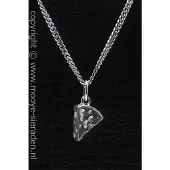 MOOYE ® - Collectie Zilveren Kaaspuntje ketting hanger