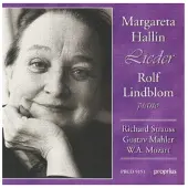 Cd Lieder (Swedish Rso, Hallin, Lindblom)