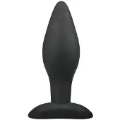 Easytoys Anal Collection Medium Zwarte Siliconen Buttplug