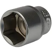 Silverline Zeskantige 1/2" metrische dop 30 mm