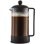 Bodum Cafetière Brazil Black Recht Handvat 1 Liter