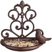 Esschert Design Wand voeder - Classic met vogel