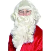 Vegaoo Luxueuze kerstmanbaard voor volwassenen - Verkleedattribuut - One size
