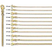 Trendjuwelier huiscollectie Gouden gourmet collier
