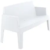 Garden Impressions Box tuinbank L138 cm the original - wit