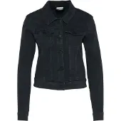 Noisy May Tussenjas 'Debra' black denim
