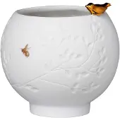 Räder Story Waxinelichthouder Porselein 7,4 cm Wit - Vogel