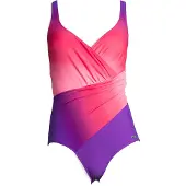 LASCANA Badpak in wikkel-look met een modellerend effect | Maat BB