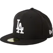 New Era Los Angeles Dodgers 59Fifty Fitted Cap Zwart Wit | 7/1.4