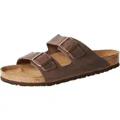 Birkenstock Muiltjes 'Arizona' chocoladebruin