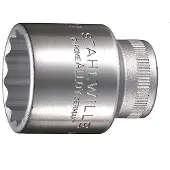 Stahlwille Dopsleutelbit | 1/2 inch 12-kant | sleutelwijdte 31 mm | lengte 47 mm | 1 stuk - 03010031 03010031