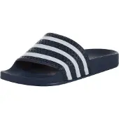 Adidas Muiltjes 'Adilette' navy / wit