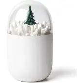 Qualy - Wattenstaafjeshouder “Wintertime” W70 × L70 × H114 mm 102 gr