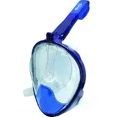 Shallow duikmasker junior - Vol gelaatsmasker S/M - Geïntegreerde snorkel - Multicolor