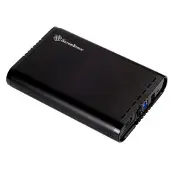 Silverstone Sst-Ts07b (3.5"), Harddisk behuizing, Zwart