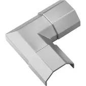 Goobay Kabelgoot hoek | | 3.3 x 1.8 cm (Plastic, Grijs)