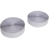 Fixman Witte Klittenband Rollen, Zelfklevend, 2 Stuks 25 Mm X 5 M