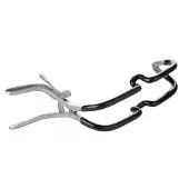 Master Series Stalen Jennings Gag Mondspreider - Zwart