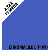 Colorama 191 Chromakey Blue 2,72x11m