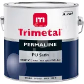 Trimetals Permaline PU Satin standaard wit 2.5 liter