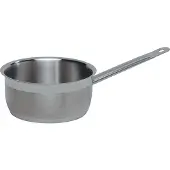 Hendi Braadpan zonder deksel, Pan + steelpan, Zilver