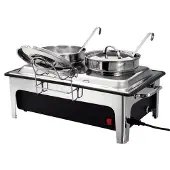 Bartscher Soepstation Bartscher, met 2x4L soeppan, 63,6(b)x46(h)x35,7(d)