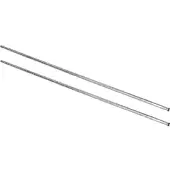 Vogue Chroom staanderset voor Vogue voorraadrekken 183cm