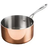 Vogue Koperen pan Tri-Wall, geschikt voor inductiekookplaten, 18 cm