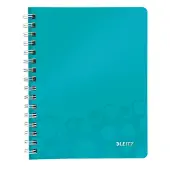 Leitz WOW schrift ft A5, gelijnd, ijsblauw