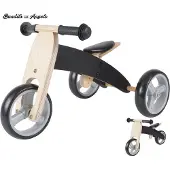 Bandits & Angels Bandits and Angels Smart bike 4in1 Zwart - Loopfiets