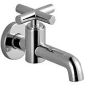 Dornbracht Tara. Tapkraan, koud water Mat Zwart
