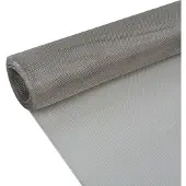 vidaXL Draadhekken, 100 x 500 cm, gaas van roestvrij staal 201, zilver