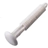 Don quichotte Don-Quichotte plintplug 6,3x40 wit - 200 Stuks