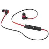 Krüger&Matz KMP70BT - Wireless en spatwaterdichte sport in-ear phones - rood