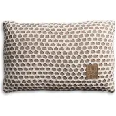 Knit Factory Mila Kussen - Marron/Beige - 60x40 cm