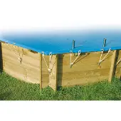Ubbink Veiligheidsafdekzeil zwembad 550x355 cm