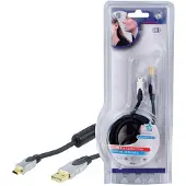 Nedis USB A naar USB B mini kabel -