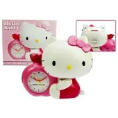 Sanrio Hello Kitty Spaarpot - Wekker - Kunststof - Roze