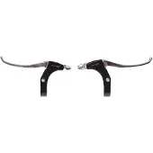 Saccon Magura remgrepenset rollerbrake 4-vinger zilver/zwart 2-delig