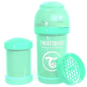 Twistshake Twist Shake Babyfles Anti-koliek 180 Ml In Pastelgroen | Maat: 125ml-250ml